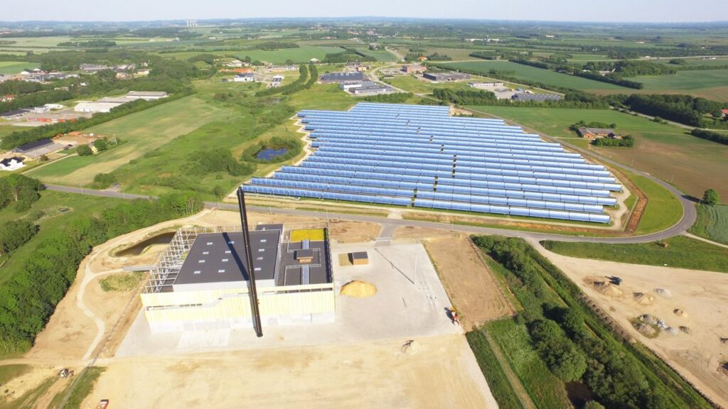 1 MW heat pump system