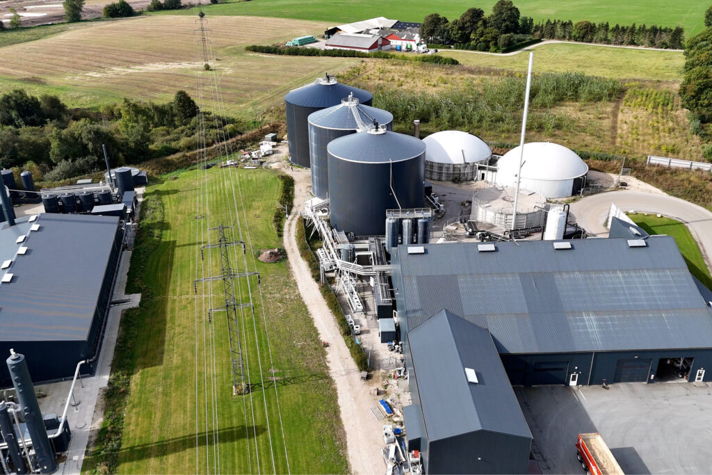 1 MW biomasse-varmepumpe.