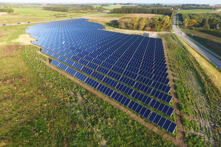 8 MWth solar thermal plant